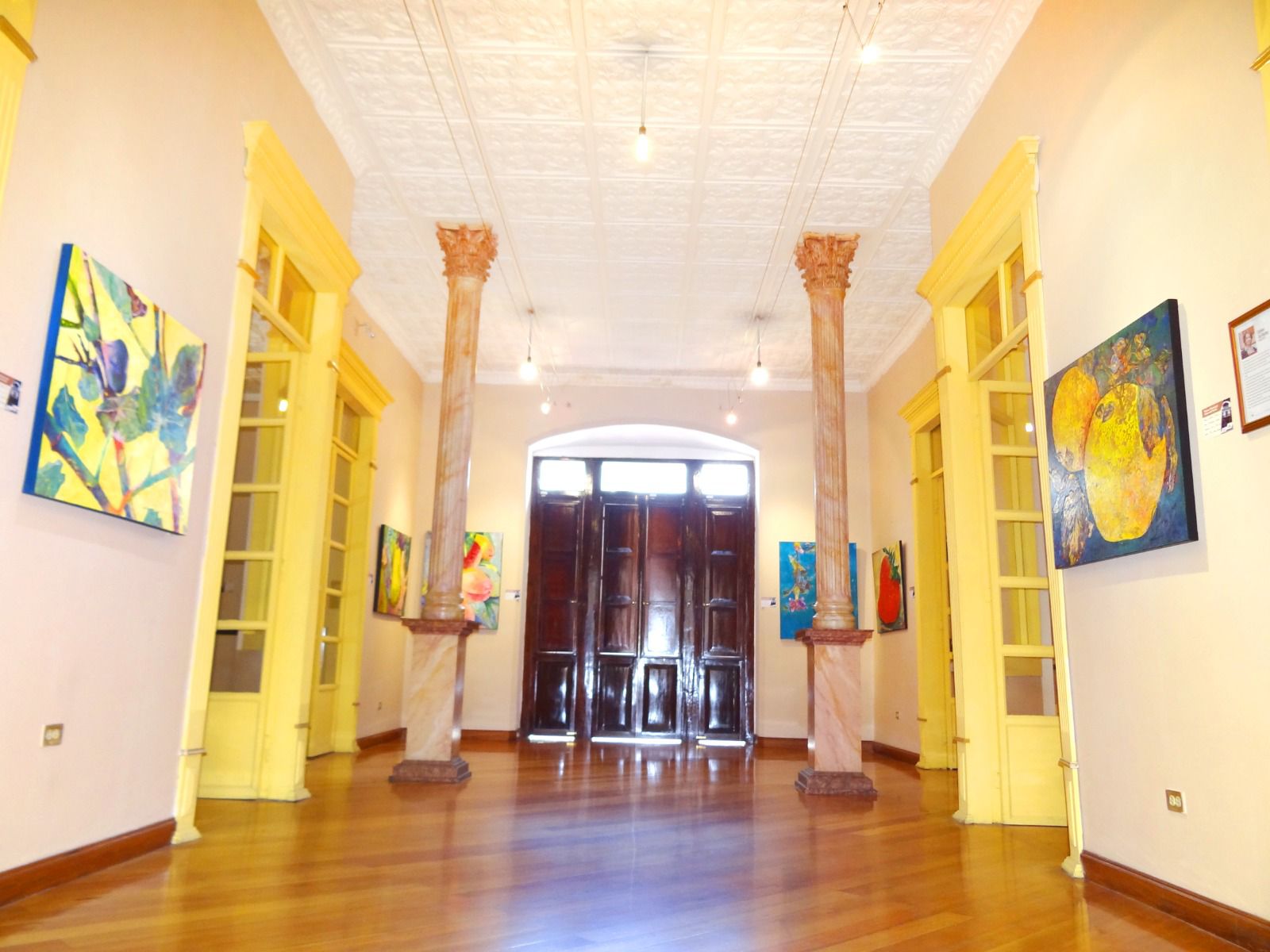 Parte de su obra se exhibe en el Museo Casa del Portal de Ambato. (Foto: Cortesía HGPT)