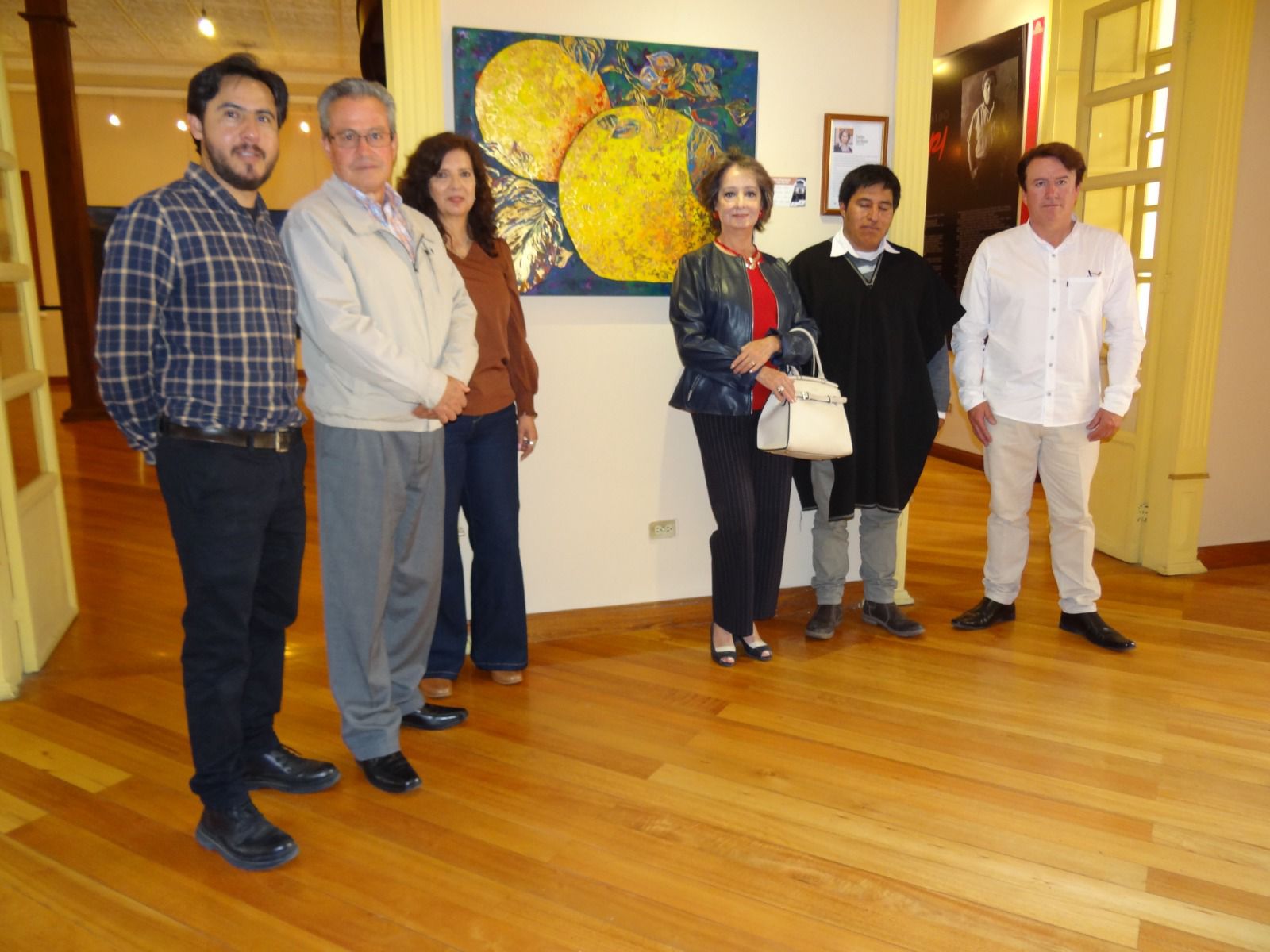 Conocedores del arte y autoridades resaltan el aporte de Carmen Saá. (Foto: Cortesía HGPT)