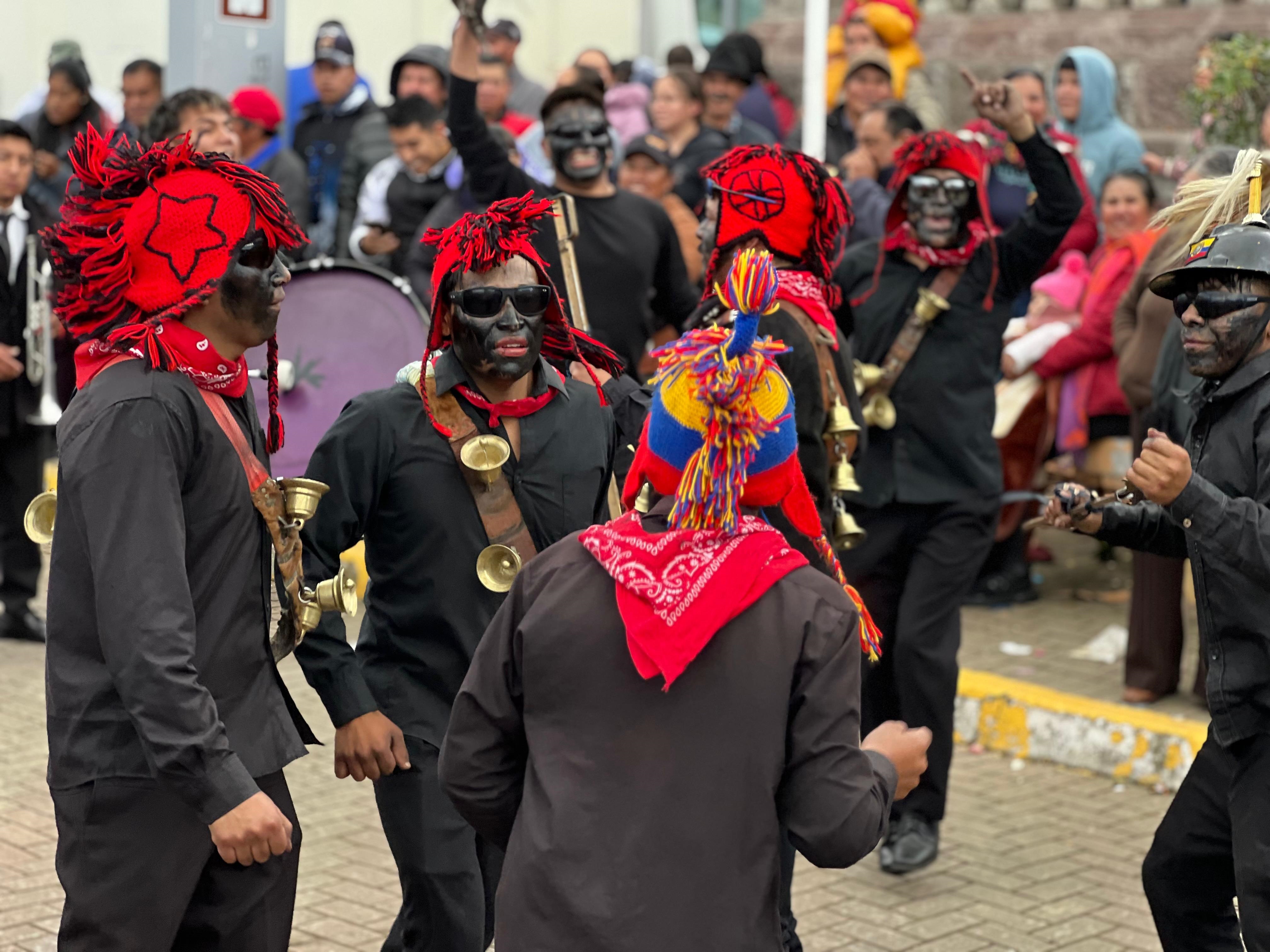 Los negros, una representación que llegó para celebrar las Octavas.