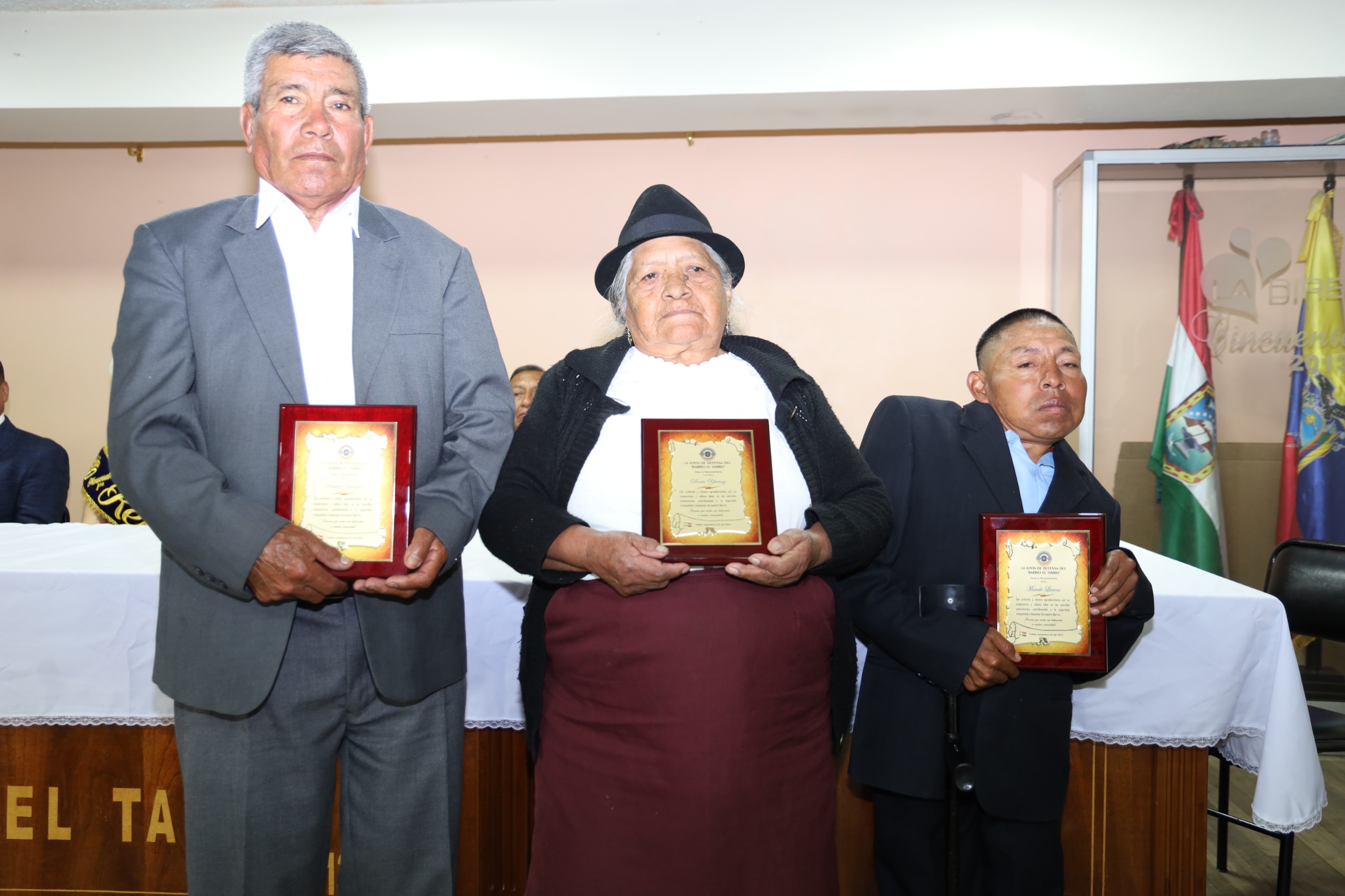 La gloriosa Junta de Defensa de El Tambo celebró 63 años de trabajo