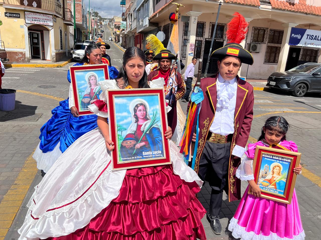 Uno de los capitanes, representante de la comunidad de San Juan