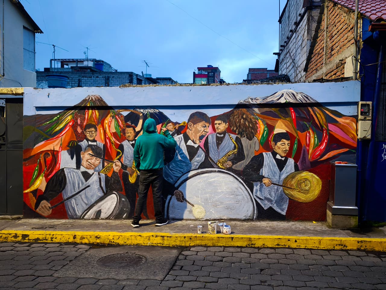 Murales cuentan la historia de Píllaro y su gente